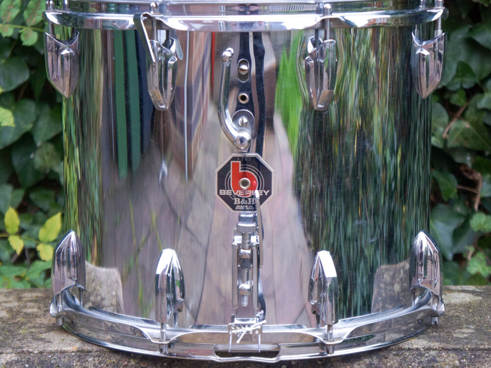 Vintage 1970s Beverley B&H 14"x12" Marching Parade Snare Drum