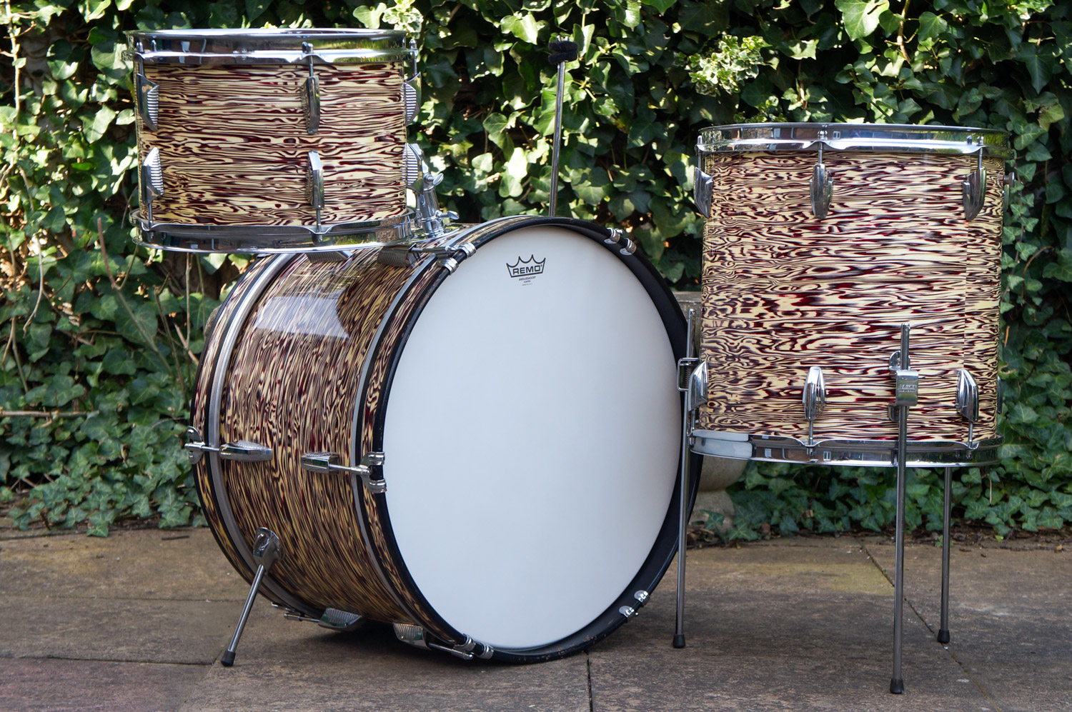 Vintage-1960s-Beverley-Drum-Kit-Oyster-Wine-18
