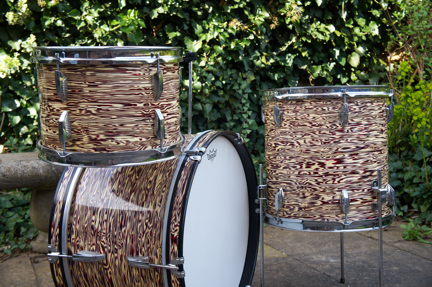 Vintage-1960s-Beverley-Drum-Kit-Oyster-Wine-21