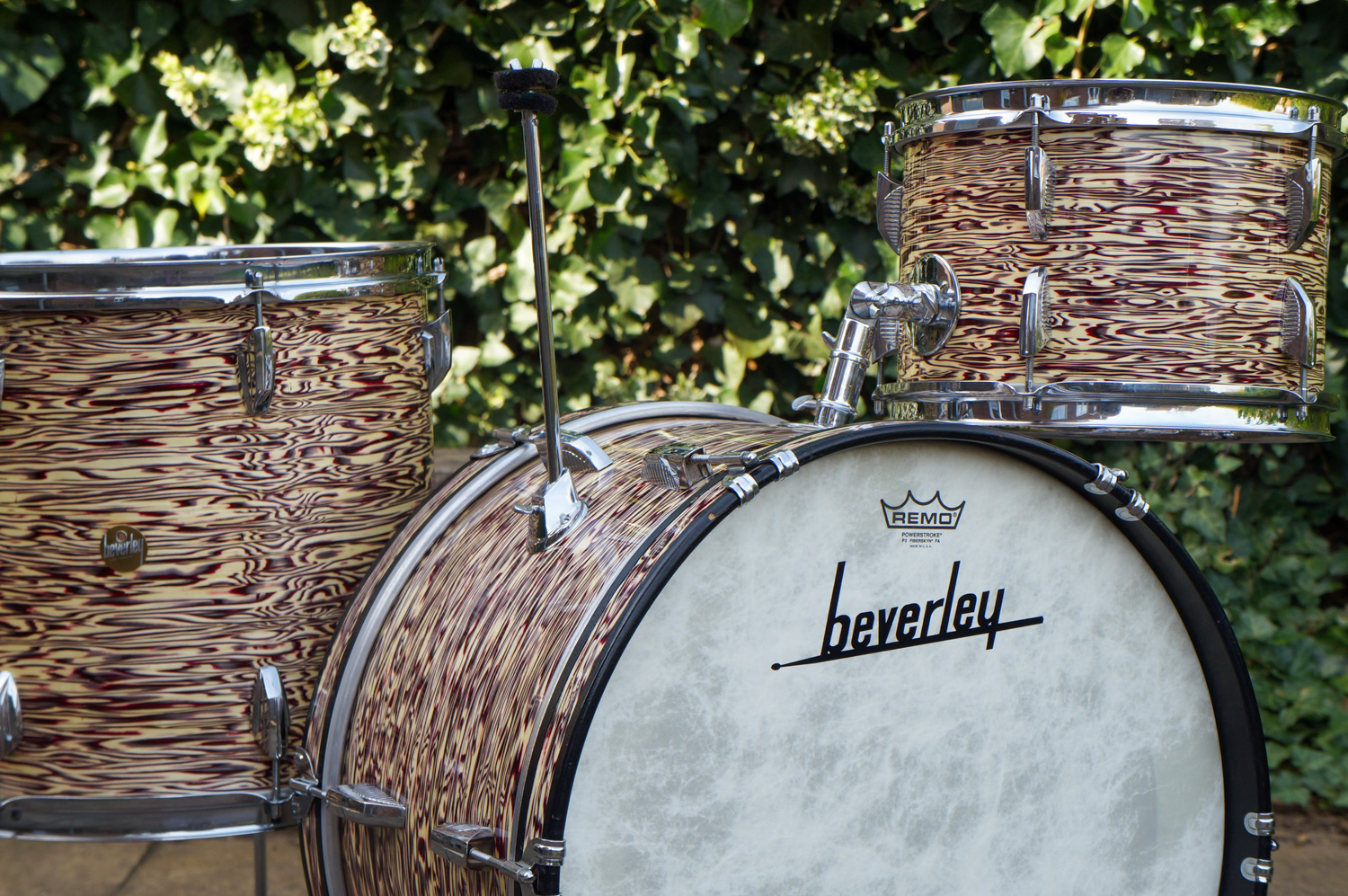 Vintage-1960s-Beverley-Drum-Kit-Oyster-Wine-24