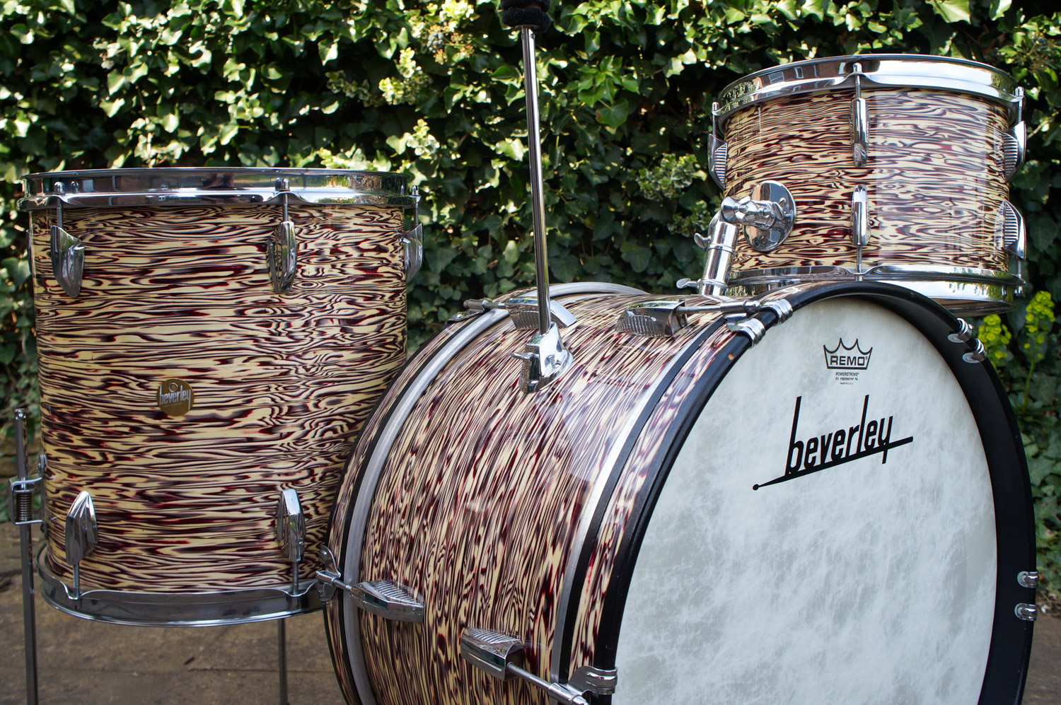Vintage-1960s-Beverley-Drum-Kit-Oyster-Wine-5