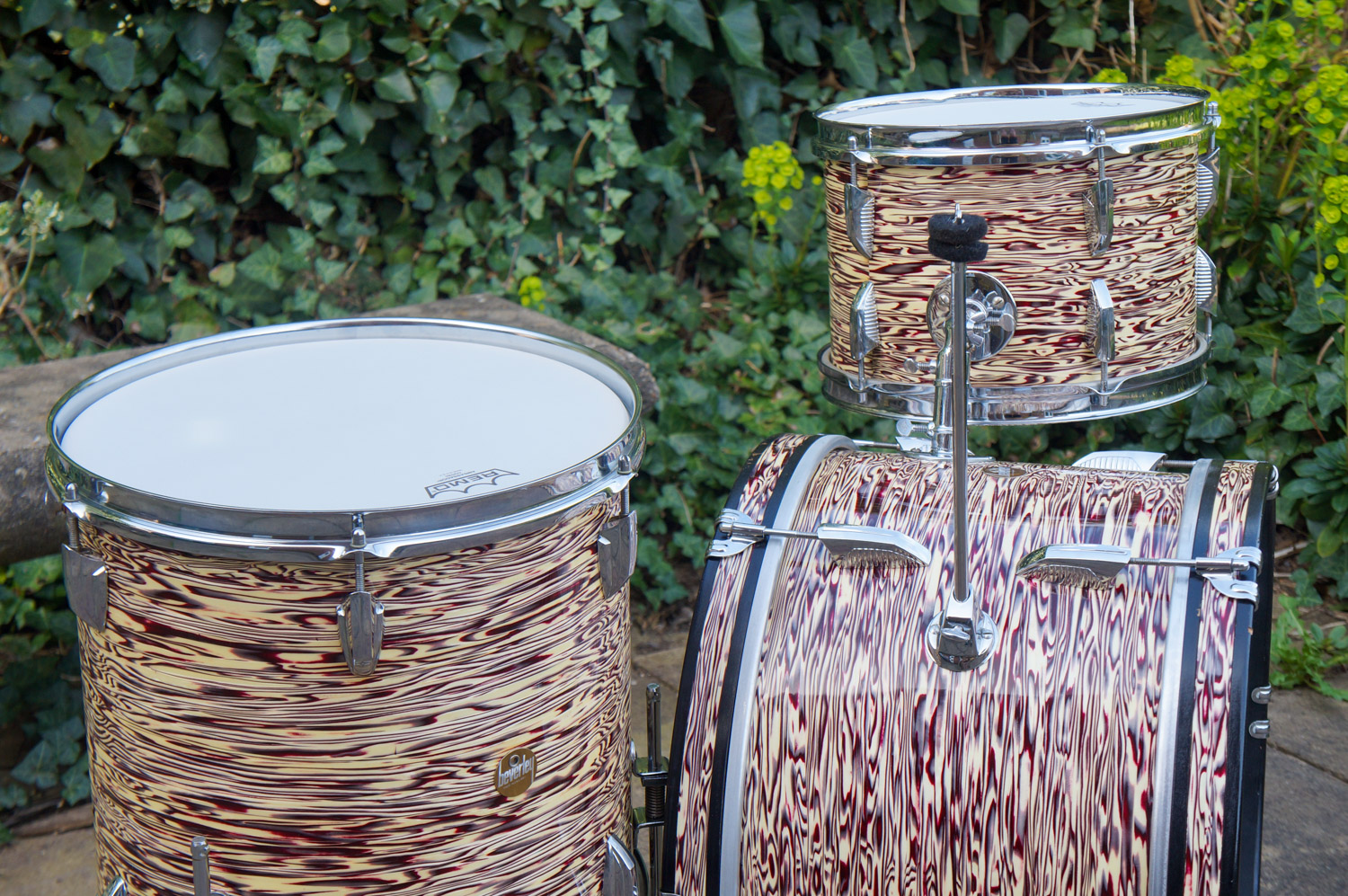 Vintage-1960s-Beverley-Drum-Kit-Oyster-Wine-8